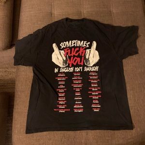 FUNNY SHIRT SIZE XL